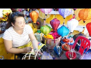 Making Lanterns In Hoi An - Vietnam