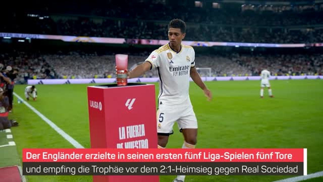 Bellingham zum Spieler des Monats in LaLiga gewählt