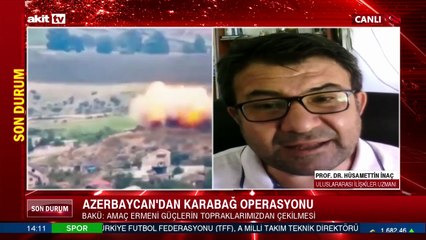 Prof. Dr. Hüsamettin İnaç Karabağ operasyonunu değerlendirdi