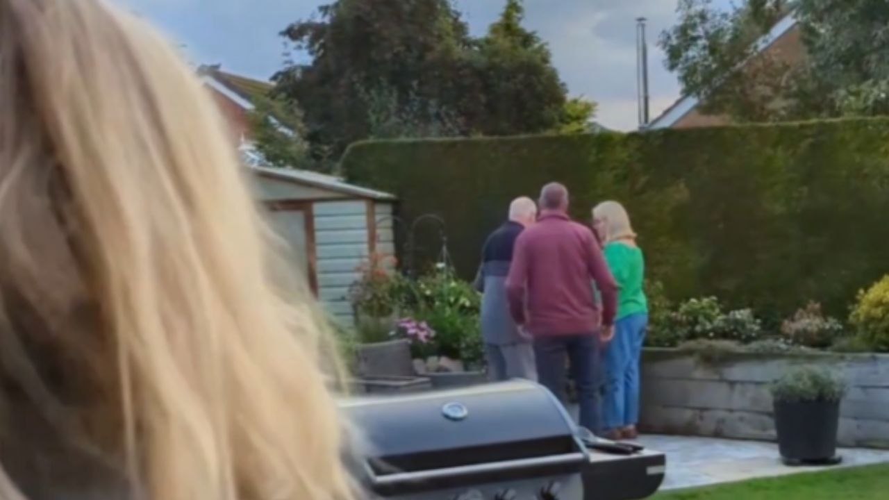 British dad stunned with delight after daughter, based in Canada, returns home for his birthday