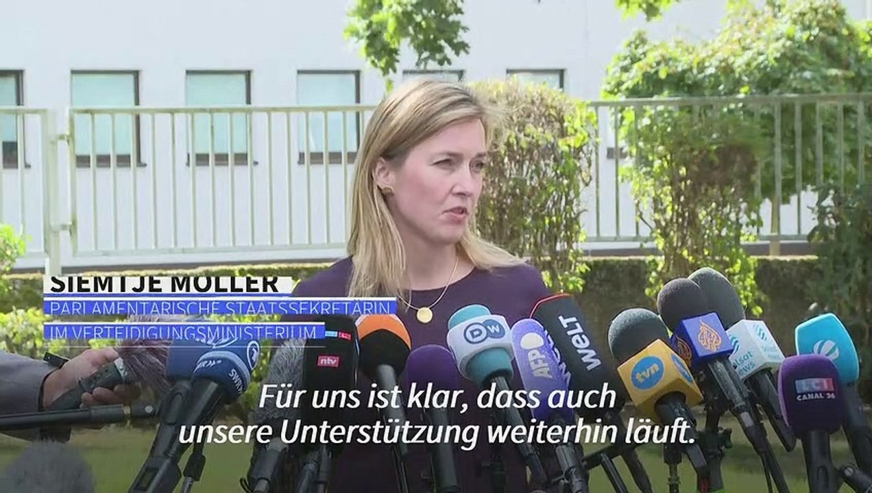 Deutschland will Ukraine in 'harten Monaten' unterstützen