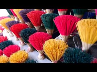 How Do They Make Incense Sticks In Vietnam?