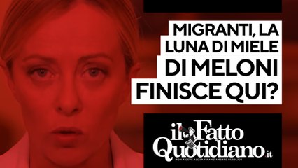 Download Video: Migranti, la luna di Miele di Meloni con gli italiani finisce qui? Segui la diretta con Peter Gomez e Andrea Tundo