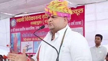 भीलवाड़ा: महिला आरक्षण बिल पर कांग्रेस के दिग्गज नेता धीरज गुर्जर ने कह दी बड़ी बात, सुनिए