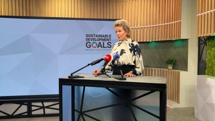 La reine Mathilde présente à l'ouverture du sommet sur les Objectifs de développement durable de l'ONU à New York
