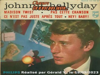 Johnny Hallyday_Ce n'est pas juste après tout (1962)