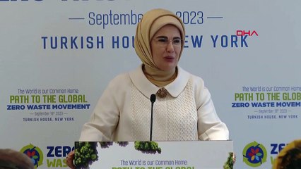 Emine Erdoğan, tüm dünyayı "sıfır atık gönüllüsü" olmaya davet etti: Acil eylem planlarını uygulamak mecburiyetindeyiz