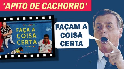 BOLSONARO REPETIU A FRASE DO ÓTIMO FILME DE SPIKE LEE E DEU A SENHA AOS GOLPISTAS | Cortes 247
