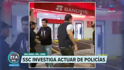 Policías de la CDMX someten a golpes a jóvenes en la Col. San Ángel Inn
