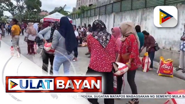 Nasa 3K pamilya sa Zamboanga City, binigyan ng sako-sakong bigas ng pamahalaan
