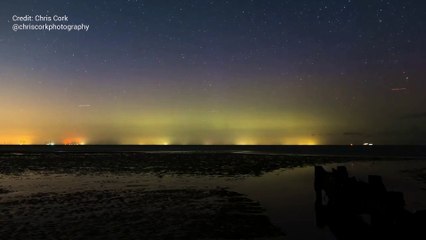Northern Lights Shine Over Kent 🌌