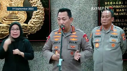 [FULL] Erick Thohir dan Kapolri Paparkan Persiapan Piala Dunia U-17, Singgung Standar FIFA