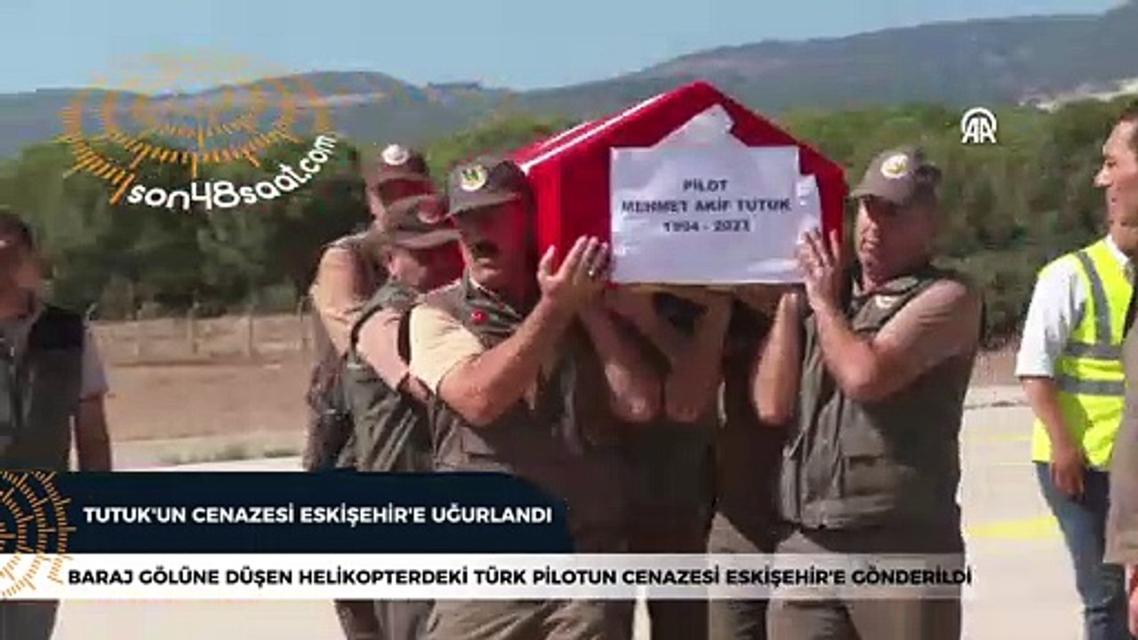 Mehmet Akif Tutuk'un cenazesi Eskişehir'e uğurlandı