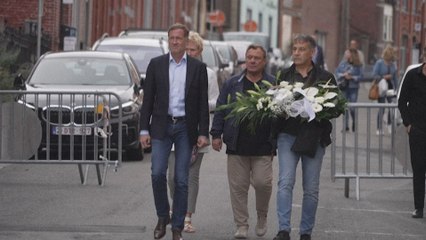 Inauguration d'un mémorial en hommage aux victimes de Marc Dutroux