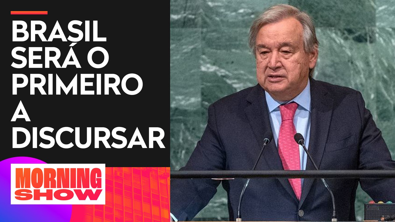 Secretário-geral da ONU abre a Assembleia Geral; bancada analisa