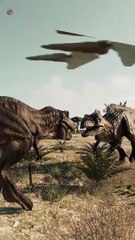 Dinosaur Vs Trex | Animals Revolt Battle Trex Chase