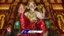 Eco Friendly Ganesh Idol Made With 2655 Kg Soap By Surat Artist  _ V6 News