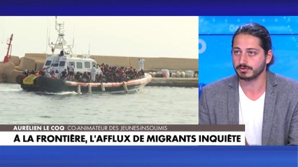 Aurélien Le Coq : «On n’est pas prêt à accueillir les gens […] alors qu’il va y avoir une augmentation de l’immigration»