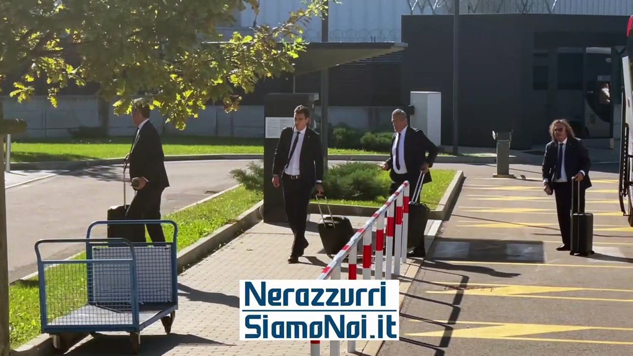 Inter a Malpensa in direzione San Sebastian (19 settembre 2023)