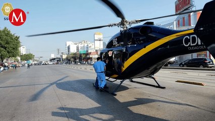Cinco helicópteros Cóndores de la SSC participarán en Simulacro Nacional