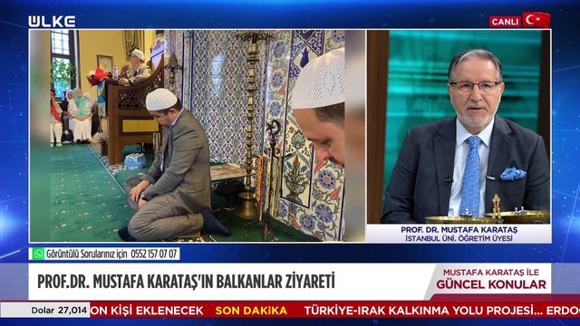 Mustafa Karataş ile Güncel Konular - 18 Eylül 2023