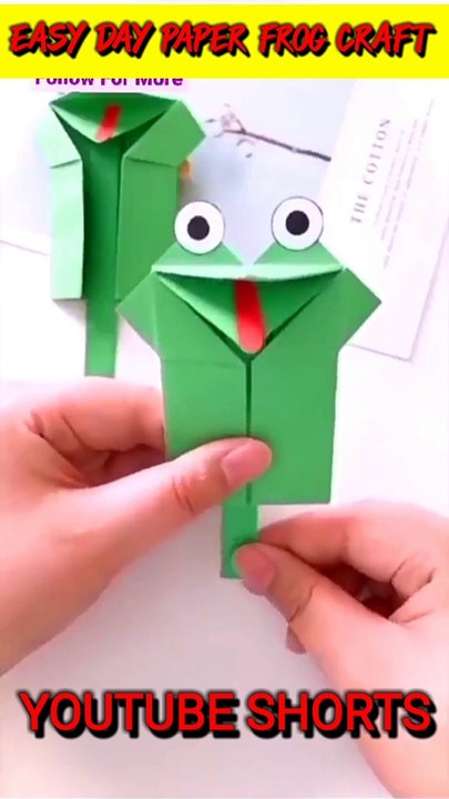 Easy DIY Paper Frog Crafts for Kids and Adult|Ribbiting Fun: Easy DIY Paper Frog Crafts for All Ages