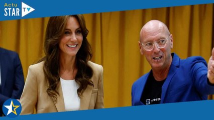 Kate Middleton divine en tailleur beige  la princesse de Galles confie son allure à un styliste