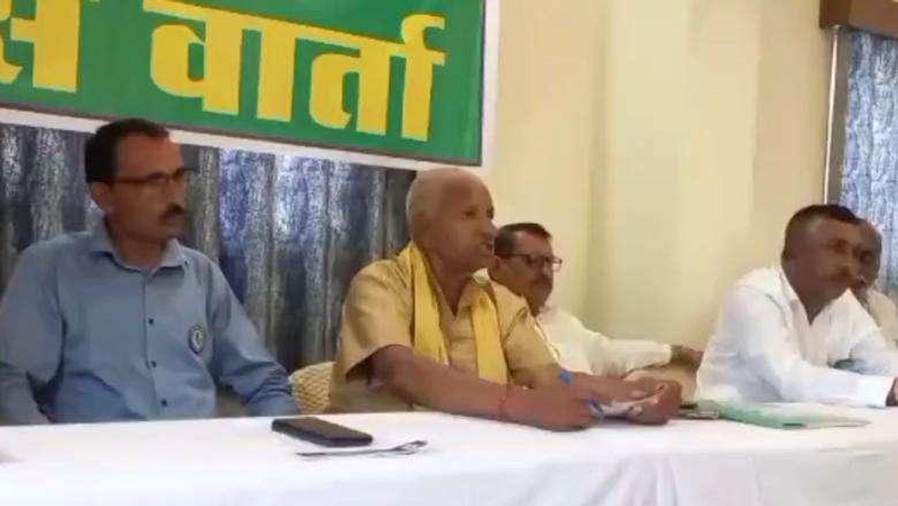 नर्मदापुरम: राष्ट्रीय किसान नेता शिव कुमार कक्का पर लगे आरोप निराधार-किसान नेता