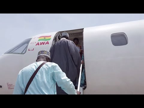 Africa World Airlines From Kumasi To Tamale With Layover In Accra - GHANA!