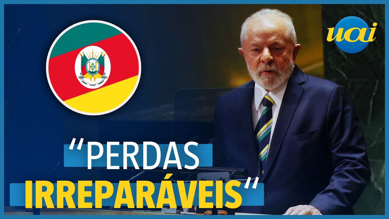 Lula sobre ciclone no RS: Mudança climática "bate às nossas portas"