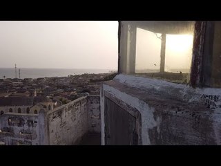 The Fort William Lighthouse in Cape Coast - Perfect Right Before Sunset - Ghana Travel Blog