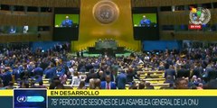 ONU celebra 78º Período de Sesiones