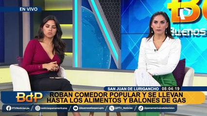 ¡Indignante! Roban olla común en SJL: se llevan víveres y 2 balones de gas