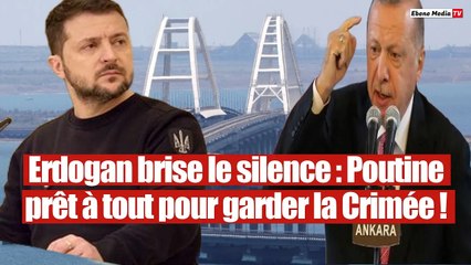 Erdogan met en garde l`occident : ``Poutine ne lâchera jamais la Crimée``