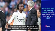 It's a privilege to play ahead of 'legends' Modric and Kroos - Camavinga