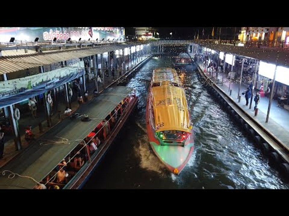 First Impressions Bangkok - Mostly Khlong Boat Rides - The River Bus - Steemfest4