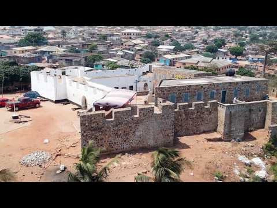 Drone Video - Fort Good Hope of Senya Beraku ...