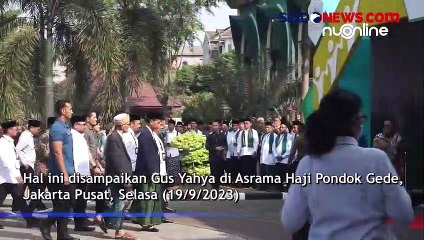 Gus Yahya Tegaskan Tak Ada Arahan Politik ke Kiai NU