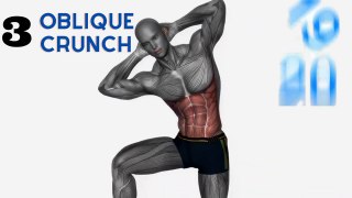 7 Easy Home Abs Workout for Beginners Without Equipments _ Flex Up