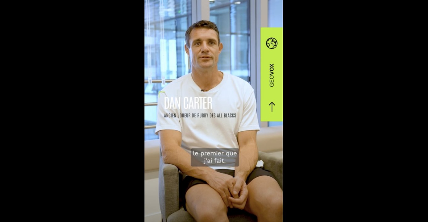 Dan Carter : "Pour mon premier haka, j'ai essayé de me cacher"