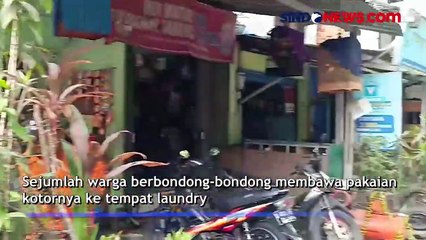 Krisis Air, Jasa Laundry di Ancol Kebanjiran Pesanan
