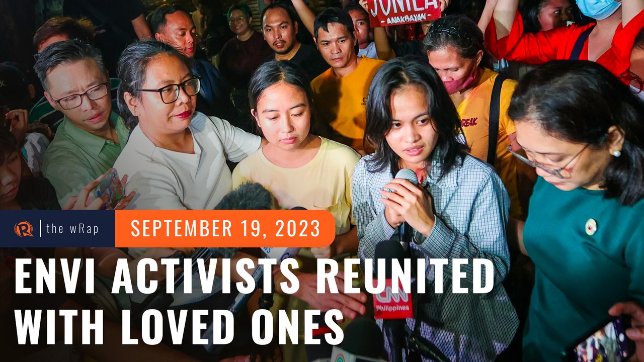 'Abducted' environmental activists now reunited with family, friends