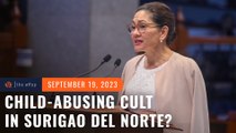 Hontiveros: Surigao del Norte cult abuses kids, collects DSWD aid from members