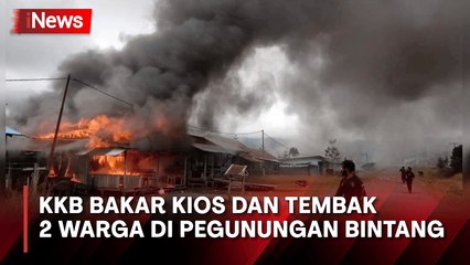 Berulah Lagi, KKB Bakar Kios dan Tembak 2 Warga di Pegunungan Bintang