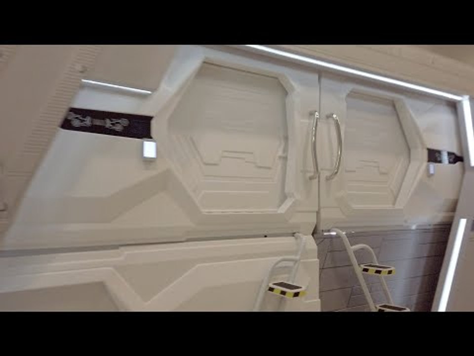 Bangkok BKK Suvarnabhumi Airport, Si-Fi Impressions And Sleeping Pods From The Outside