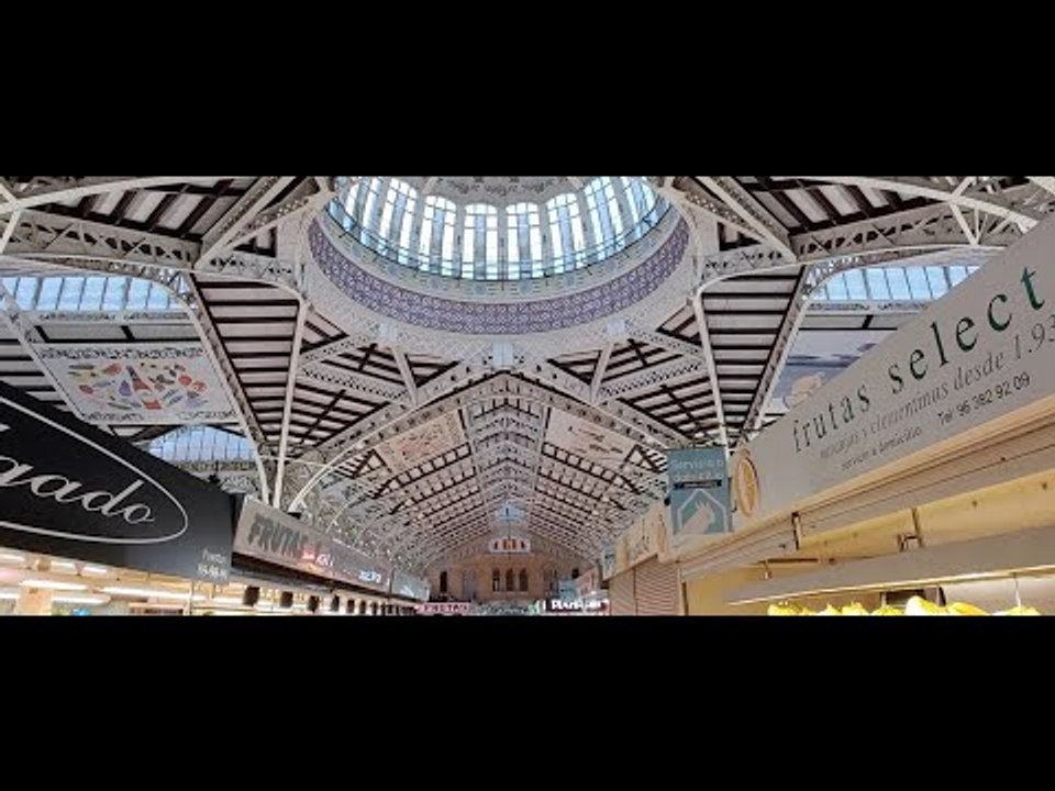 Vivo X60 Pro Plus - Widescreen Scope Cinematic Sample Video - Mercado Central Valencia!
