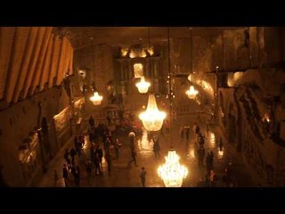 Salt Mine Near Krakow - And Underground Ballroom