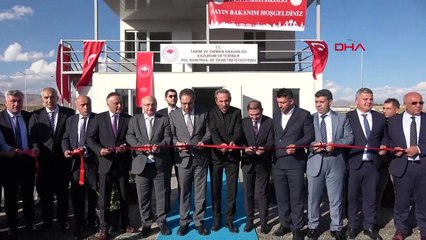 Türkiye'nin İlk Veteriner Yol Kontrol Denetim İstasyonu Erzurum'da Açıldı