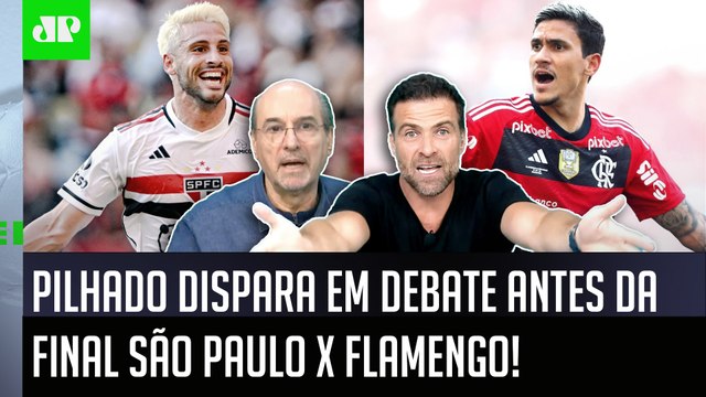 PEGOU FOGO! QUÊ ISSO??? Eu NÃO ACREDITO que o Flamengo contra o São Paulo vai... DEBATE FERVE!
