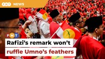 Rafizi's pardon remark won't ruffle Umno's feathers, analysts say
